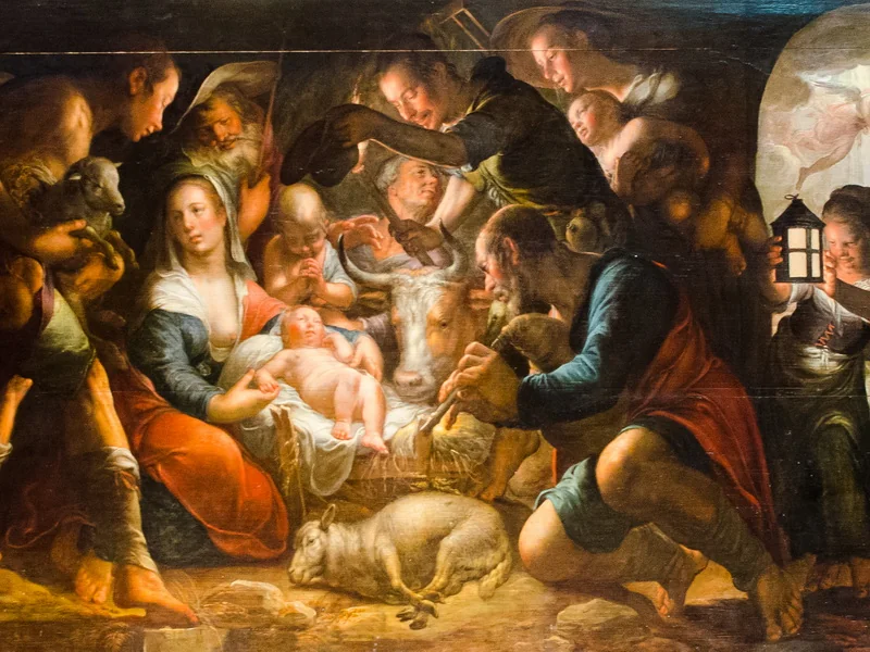 1596-Peter Wtewael - L'adorazione dei Mgagi - Musée Massey de Tarbes